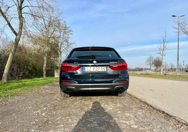 BMW Seria 5 cena 98400 przebieg: 190000, rok produkcji 2017 z Wołów małe 742